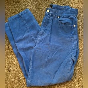Urban Outfitters Blue corduroy jeans